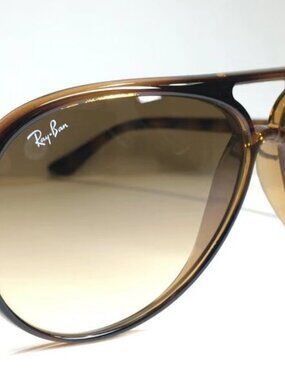 Ray-Ban RB4125 Tortoiseshell Polarized Sunglasses